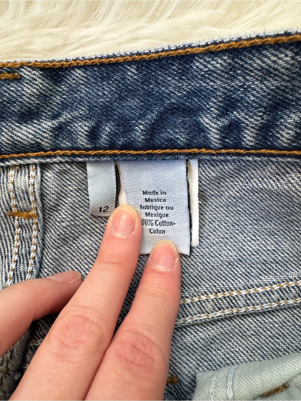 VTG Calvin Klein Classic 5 Pocket Jean Double Stonewash rigid mom jean sz 8/10 - Picture 7 of 13